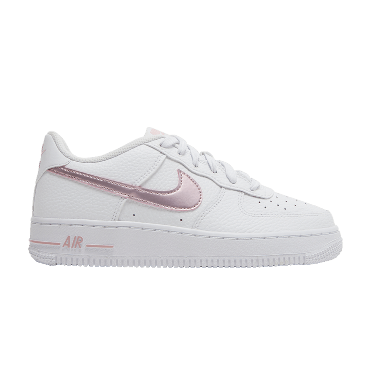 Nike Air Force 1 GS 'White Pink Glaze'
