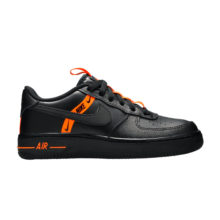 Nike Air Force 1 LV8 KSA GS 'Worldwide Pack - Black Total Orange'