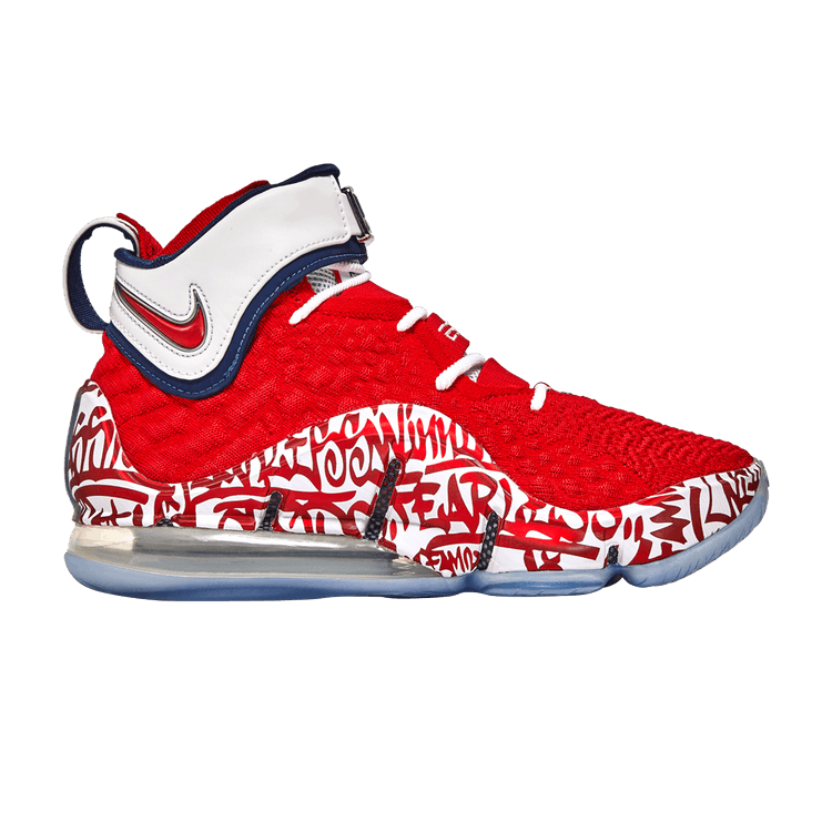 Nike LeBron 17 EP 'LeBron 4 Red Graffiti'