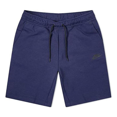 Nike Tech Fleece Shorts 'Midnight Navy'