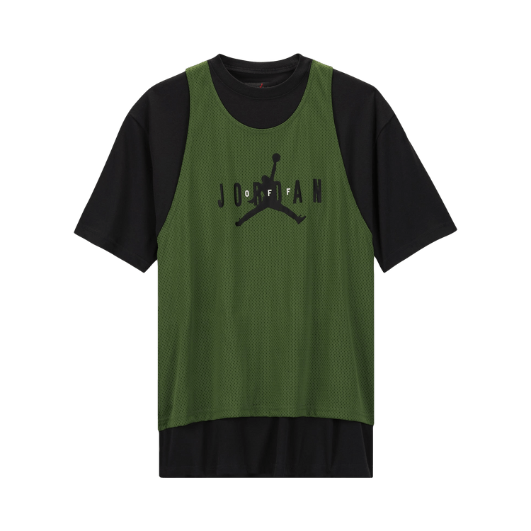 Air Jordan x Off-White Short-Sleeve Top 'Forest Green'