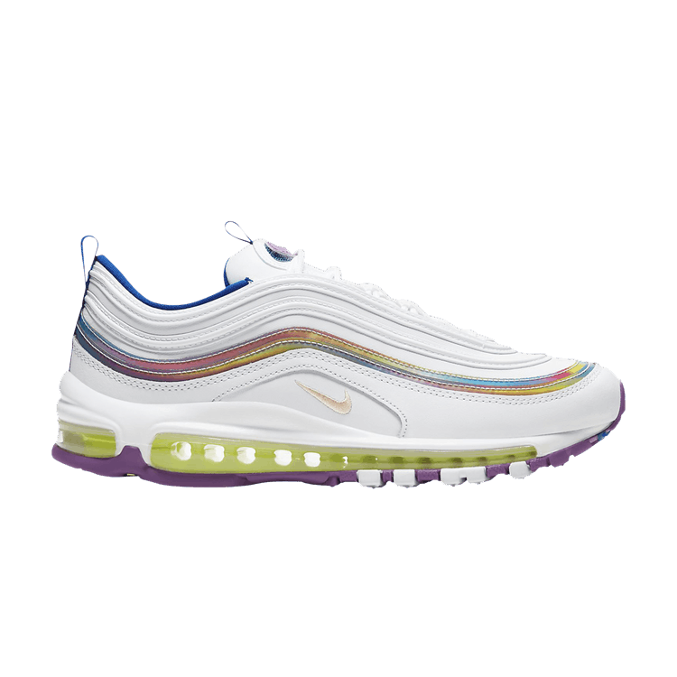 Nike Wmns Air Max 97 SE 'White Iridescent Stripes'