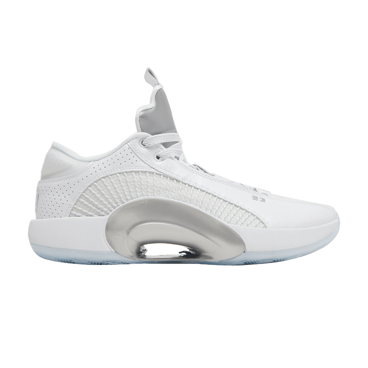 Air Jordan 35 Low 'White Metallic Silver'