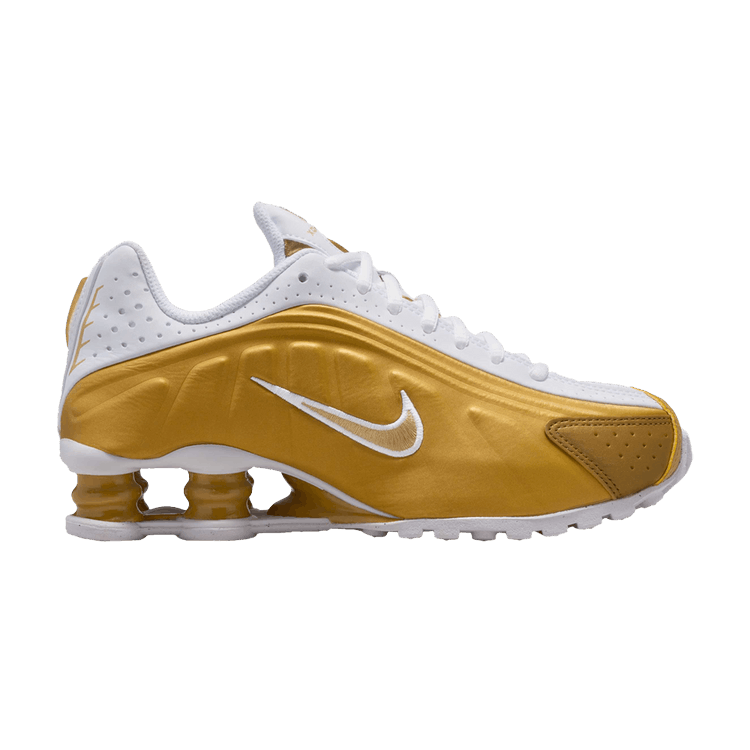 Nike Shox R4 GS 'Metallic Gold'