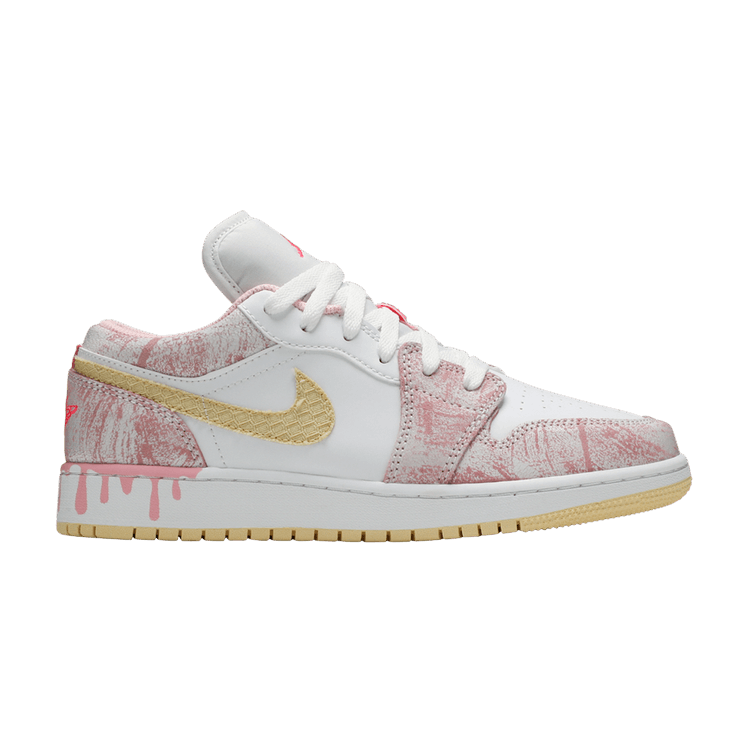 Air Jordan 1 Low GS 'Strawberry Ice Cream'