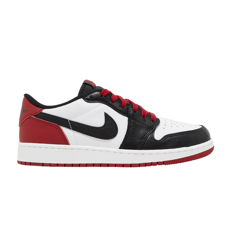 Air Jordan 1 Retro Low OG GS 'Black Toe'