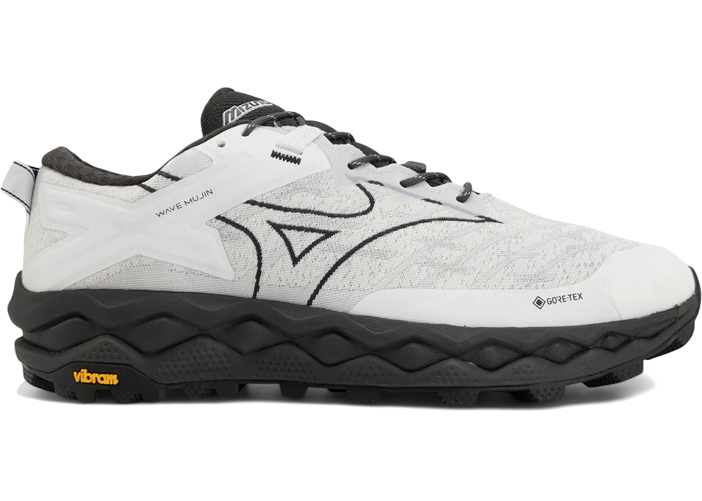 Mizuno Wave Mujin LS Gore-Tex Snow White Black Lilac Hint