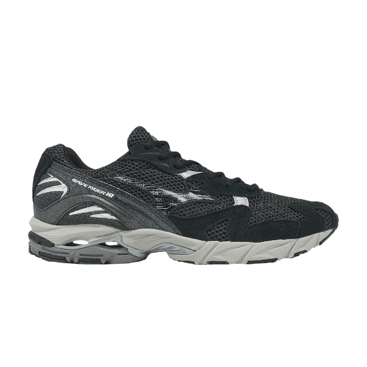 Mizuno Wave Rider 10 'Black Silver'