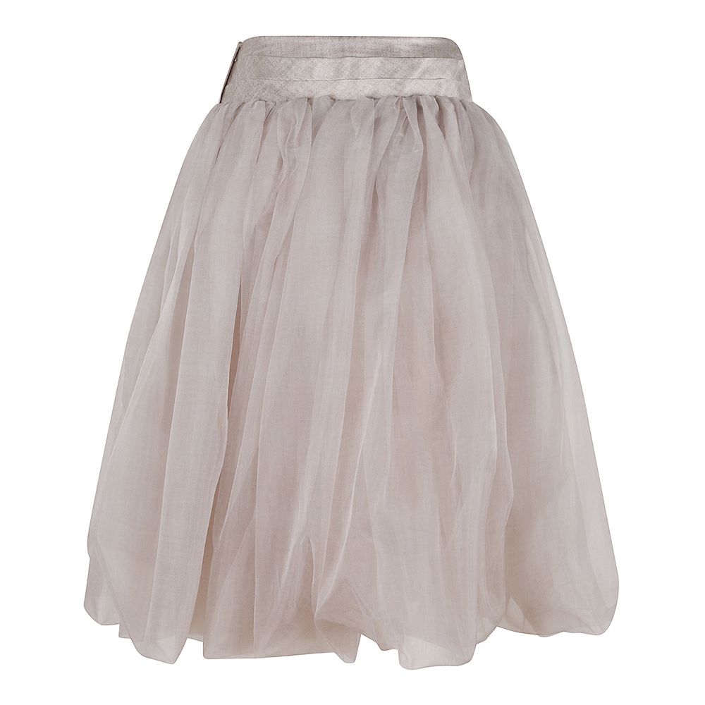 Ermanno Scervino Gathered Tulle Skirt