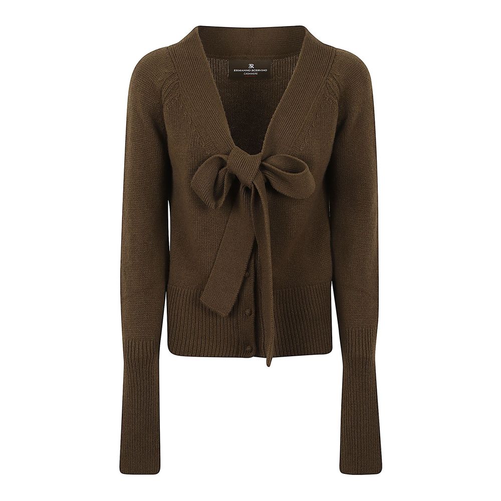 Ermanno Scervino Bow Detail Cardigan