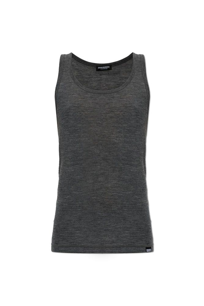 Dsquared2 Ribbed Underlayer Tank Top