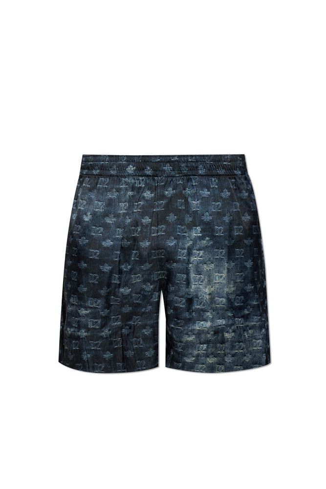 Dsquared2 Monogram Pyjama Shorts