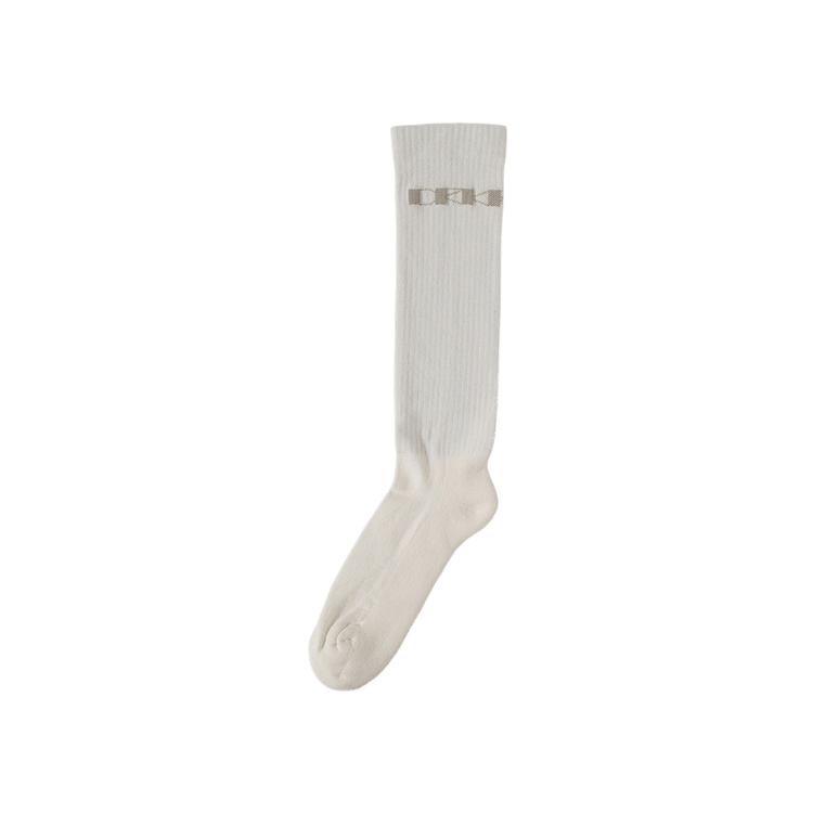 Rick Owens DRKSHDW Knee High Socks 'Milk/Pearl'