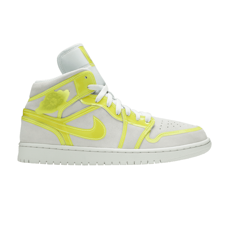Wmns Air Jordan 1 Mid LX 'Off White Opti Yellow'