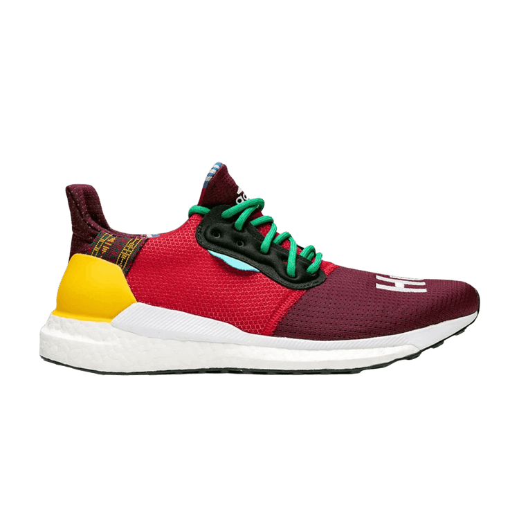 Pharrell x adidas Solar Hu Glide 'Maroon' Friends and Family