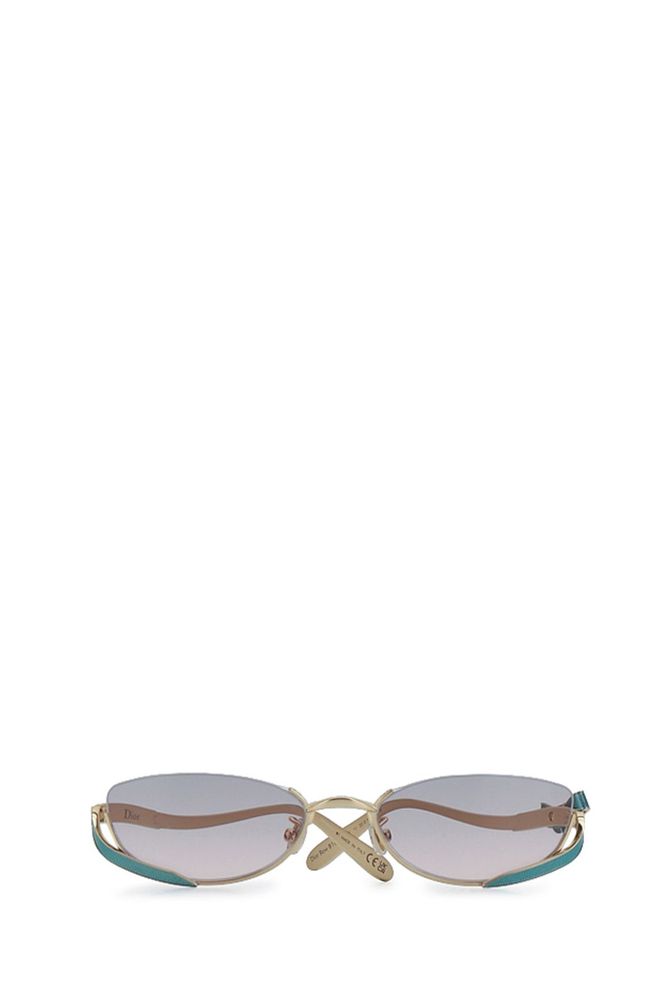 Christian Dior Oval Rimless Sunglasses
