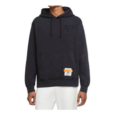 Nike Drip Wash With Print Hoodie 'Washed Black'