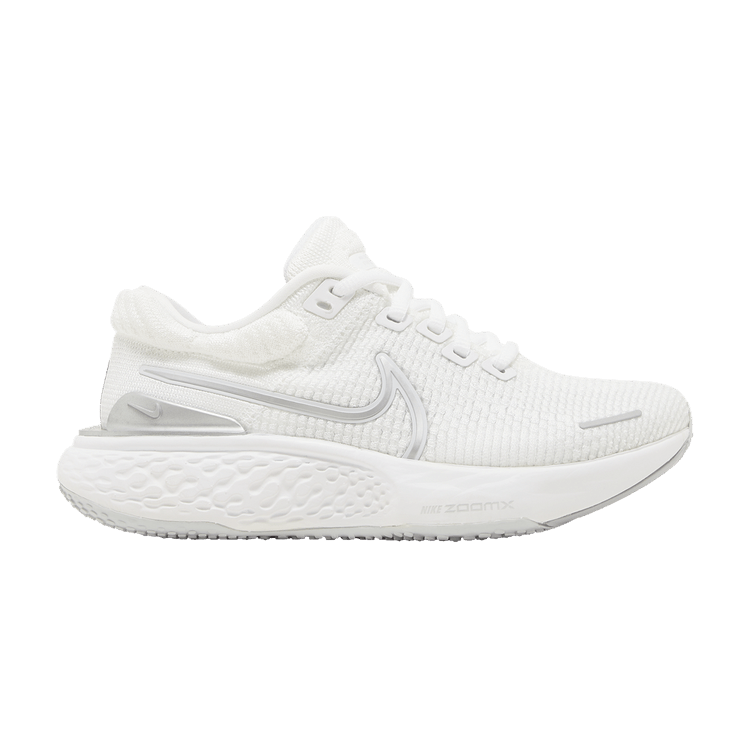 Nike Wmns ZoomX Invincible Run Flyknit 2 'White Metallic Silver'