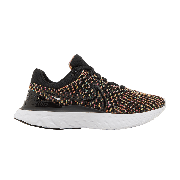 Nike Wmns React Infinity Run Flyknit 3 'Black Multi'