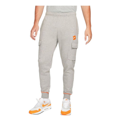 Nike Sportswear Just Do It Fleece Cargo Pants 'Dark Heather Grey'