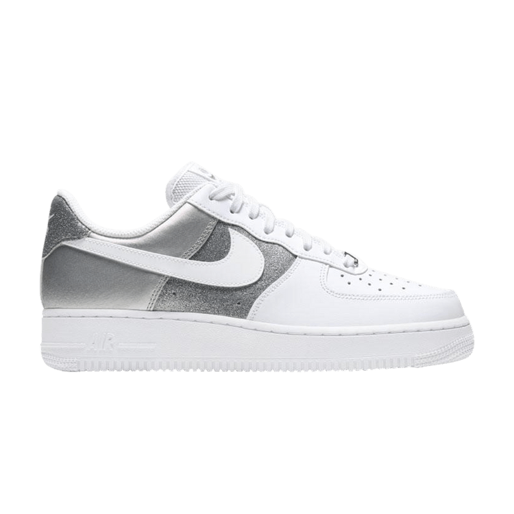 Nike Wmns Air Force 1 '07 'White Metallic Silver'