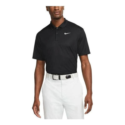 Nike Dri-FIT Victory Golf Polo Shirt 'Black'