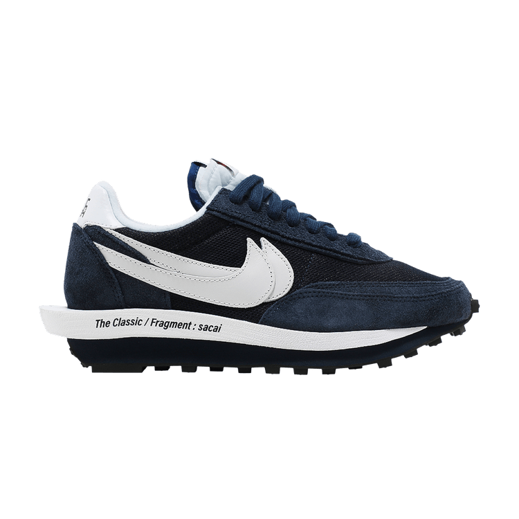 Fragment Design x sacai x Nike LDV Waffle 'Blackened Blue'