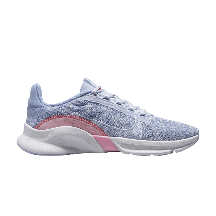 Nike Wmns SuperRep Go 3 Flyknit Next Nature 'Football Grey Pink'