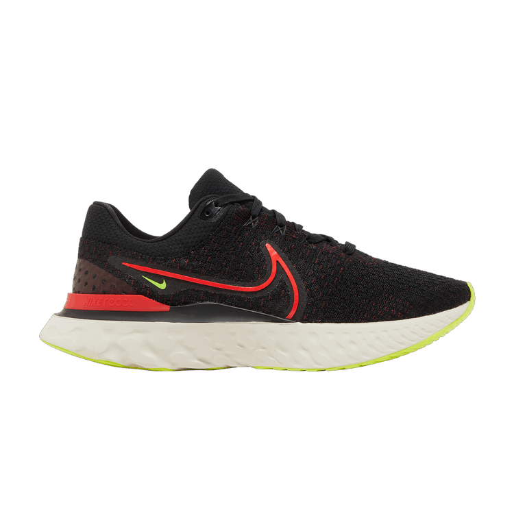 Nike React Infinity Run Flyknit 3 'Black Siren Red'