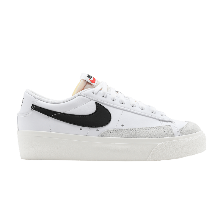 Nike Wmns Blazer Low Platform 'White Black'
