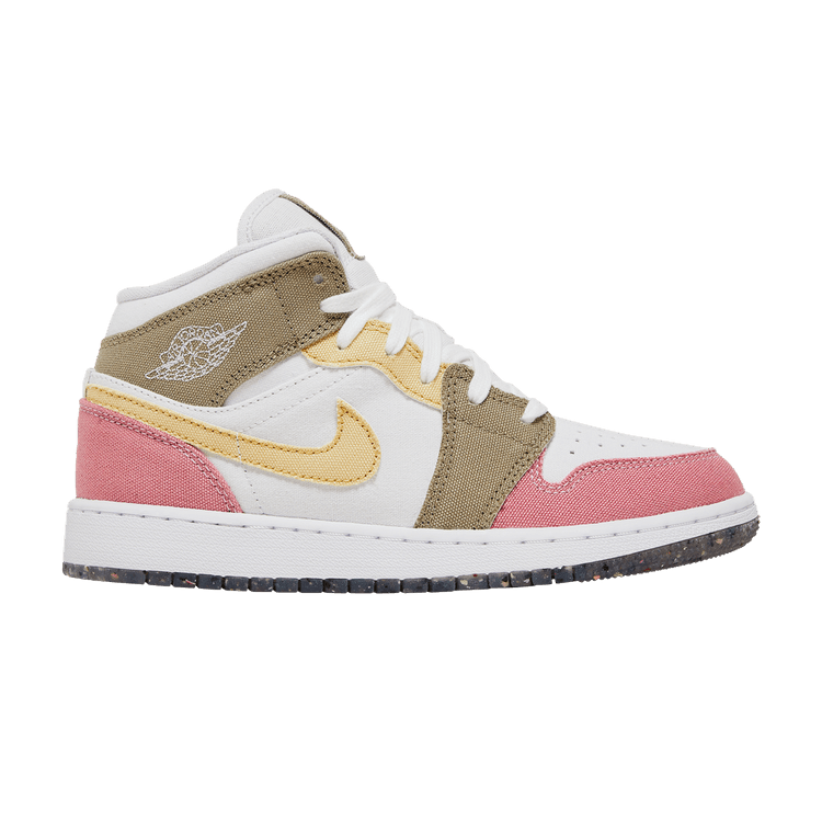 Air Jordan 1 Mid SE GS 'Pastel Grind'
