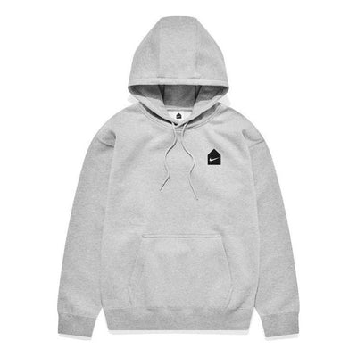 Nike x DSM FW23 Fleece Hooded Sweatshirt 'Grey'