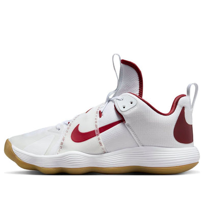 Nike React HyperSet LE Indoor Court Shoes 'White Red'