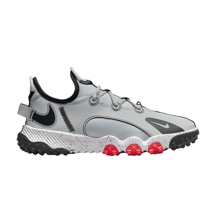 Nike Future Field GS 'Light Smoke Grey Bright Crimson'