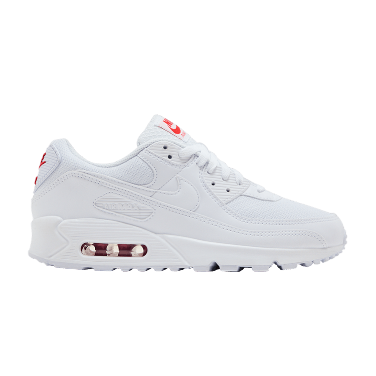 Nike Air Max 90 'White Light Crimson'
