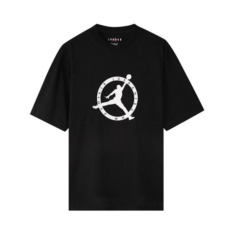 Air Jordan x Off-White MJ T-Shirt 'Black/White/Forest Green'