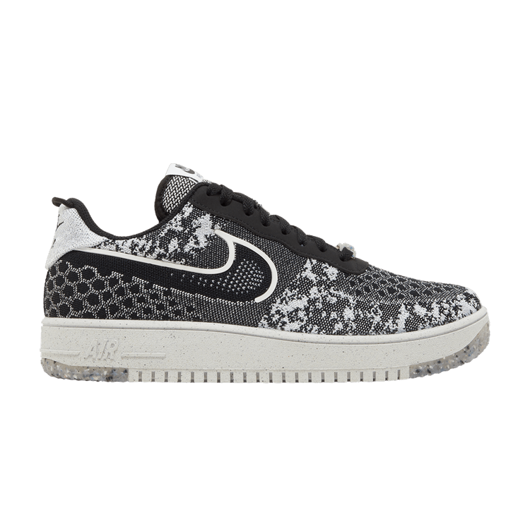 Nike Air Force 1 Crater Flyknit Next Nature 'Black White'