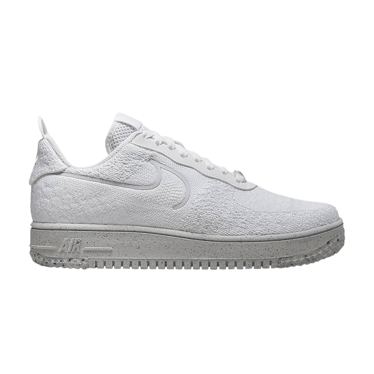 Nike Men's Air Force 1 Crater Flyknit Next Nature 'Triple White'
