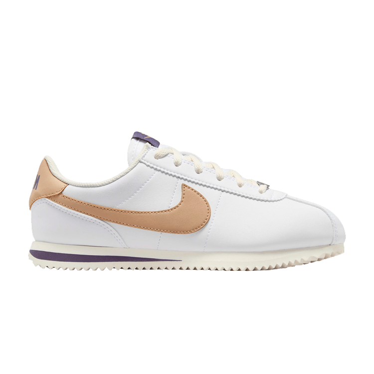Nike Cortez GS 'White Dark Raisin Hemp'