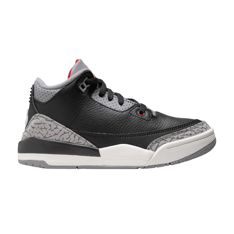 Air Jordan 3 Retro OG PS 'Black Cement' 2024