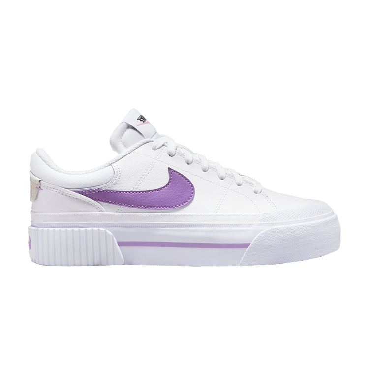 Nike Wmns Court Legacy Lift 'White Rush Fuchsia'