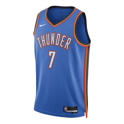 Nike Dri-FIT NBA Chet Holmgren Oklahoma City Thunder Icon Edition Swingman Jersey 'Signal Blue'