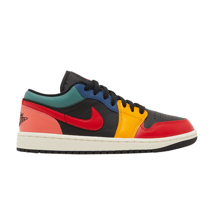 Wmns Air Jordan 1 Low SE 'Black Multi-Color'