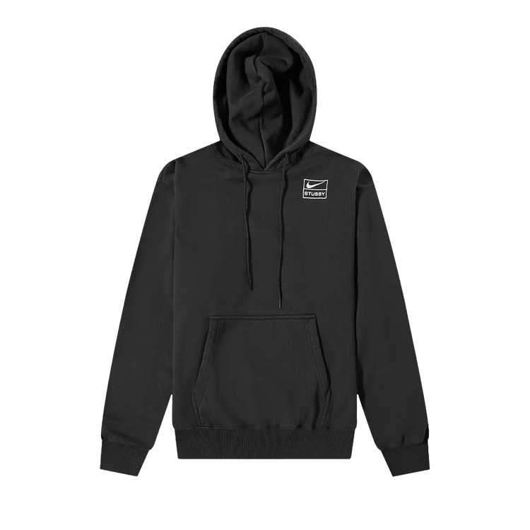 Nike x Stussy U NRG RA Stone Washed PO HD Hoodie 'Black'