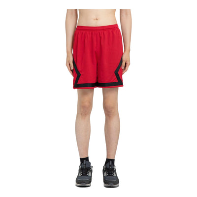 Men's Air Jordan NBA Chicago Bulls Color Mesh Breathable Basketball Sports Shorts Red