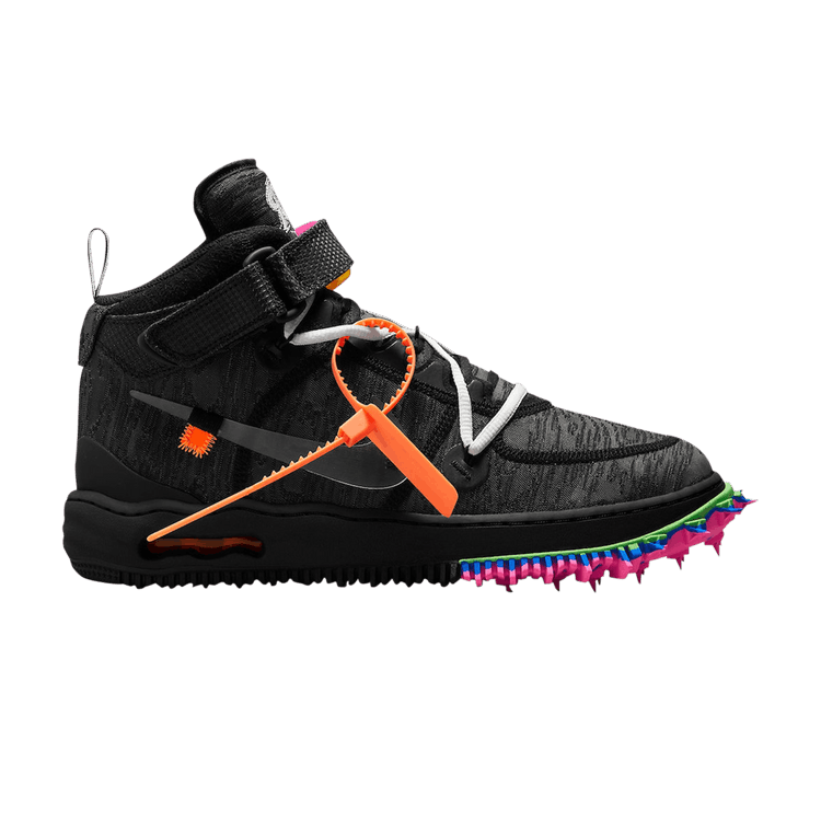 Off-White x Nike Air Force 1 Mid 'Black'