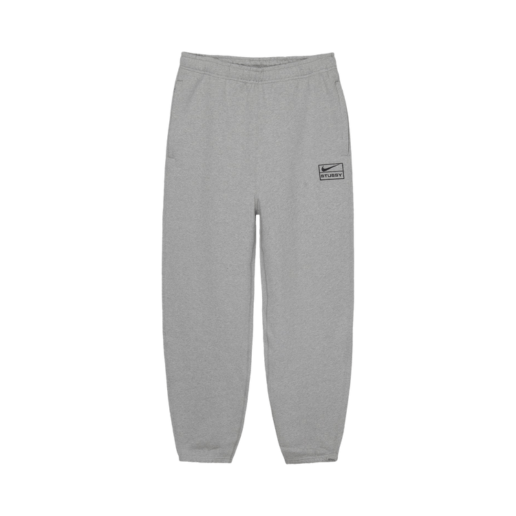 Stussy x Nike Fleece Pant 'Dark Grey Heather'