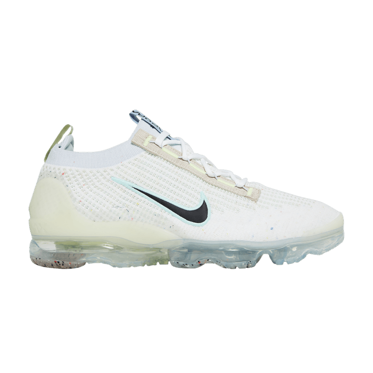 Nike Air VaporMax 2021 Flyknit 'Mismatched Swoosh - White'