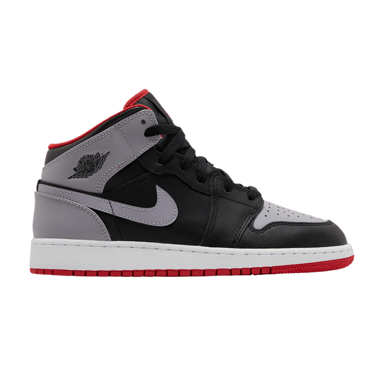 Air Jordan 1 Mid GS 'Bred Shadow'