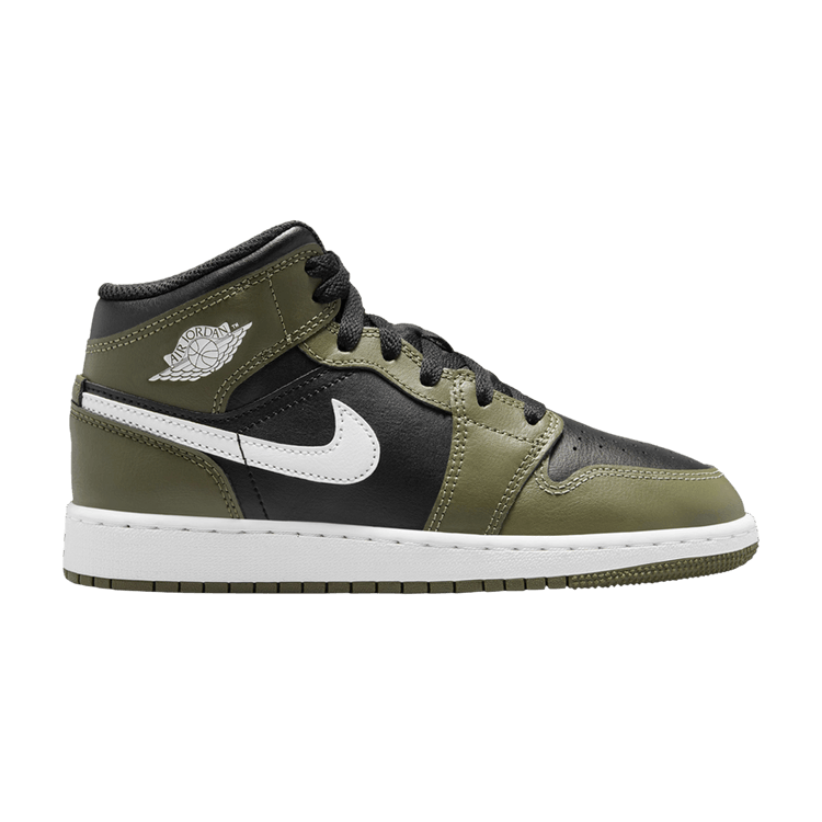 Air Jordan 1 Mid GS 'Medium Olive'